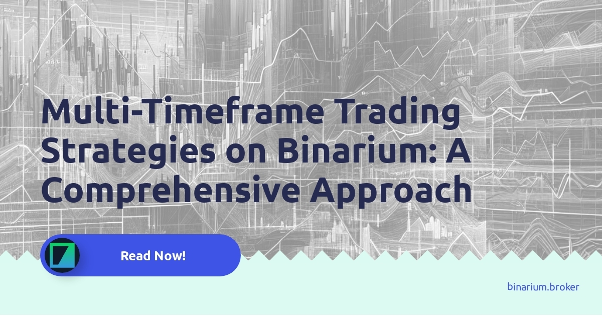 A visual representation of various timeframes used in trading strategies on Binarium, highlighting key concepts.