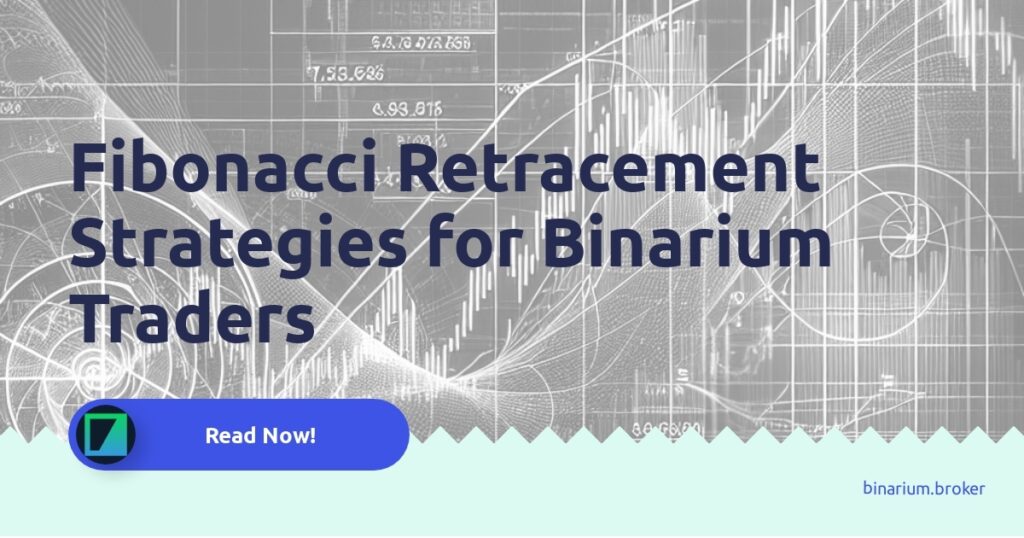 A chart displaying various Fibonacci retracement levels applicable in Binarium trading strategies.