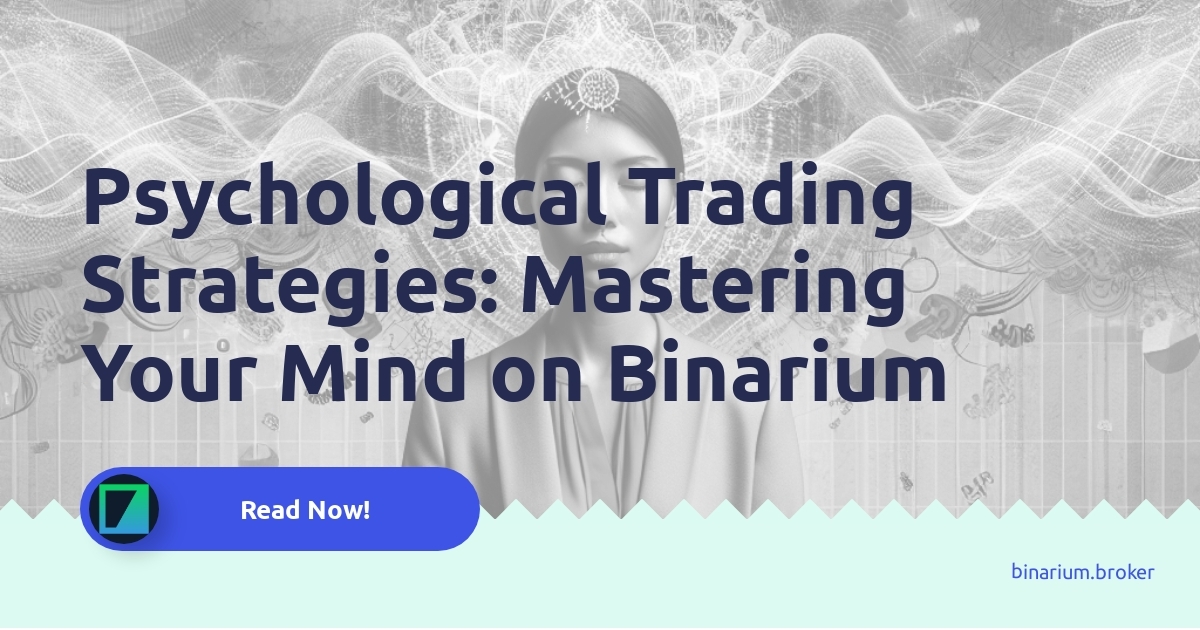 A trader focused on the screen demonstrating psychological strategies for trading discipline using Binarium tools.